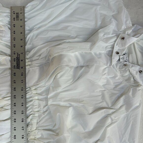 Athleta Women’s Trade Winds Jacket XL Hooded Full Zip White Travel New $249 - Picture 6 of 7